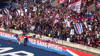 PSGBARCELONE FEMININES  COLLECTIF ULTRAS PARIS [upl. by Higgs]