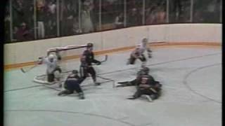 Brad Parks OT goal in Game 7 of the 1983 Adams Division Finals [upl. by Ranger]