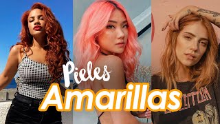 TONOS PARA PIEL AMARILLA ☀️ CABELLO [upl. by Joanne]