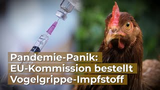 PandemiePanik EUKommission bestellt VogelgrippeImpfstoff [upl. by Eynahpets]