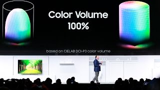 CES kompakt Samsung Quantum Dot [upl. by Annairam]