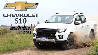 Chevrolet S10 High Country 2021  Prueba a fondo [upl. by Barbur]