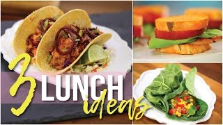 3 Healthy Lunch Ideas 28 Day Reset Approved w Vegan Options [upl. by Drarig879]