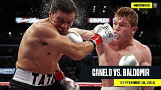 FULL FIGHT  Canelo vs Carlos Baldomir DAZN REWIND [upl. by Starkey]