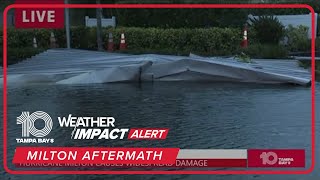 A closer look at flooding damages in Bradenton after Hurricane Milton [upl. by Epoh376]