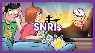 SNRI Antidepressant Mnemonic Review for NCLEX  How SNRIs Work Nursing Pharmacology [upl. by Linn]