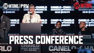 Canelo Alvarez vs Jermell Charlo Press Conference  SHOWTIME PPV [upl. by Klute]