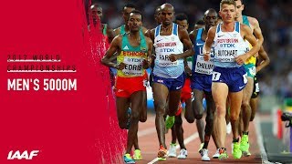 Mens 5000m Final  IAAF World Championships London 2017 [upl. by Dumas]