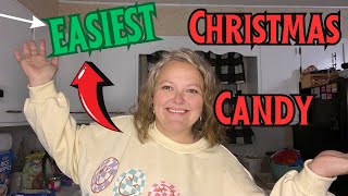 Insanely EASY Christmas Candy ANYONE Can Make  Budget Friendly Christmas Treats [upl. by Fadas]