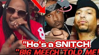 JDiggs FINALLY EXPOSES BLUE DAVINCI says BIG MEECH CALLED HIM and says HE SNITCHED talks WACK 100 [upl. by Diaz572]