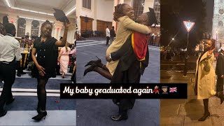 MY MAN BAGGED A MASTERS DEGREE FOR A SECOND TIME IN THE UK  NORTHUMBRIA UNIVERSITY GRADUATION VLOG [upl. by Eneleahcim]