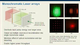 Harry Coles Liquid Crystal Lasers From Concepts to Practical Realisation [upl. by Eeral]