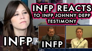 INFP REACTS TO INFP Johnny Depp Telling Story of Meeting Amber Heard In Defamation Trial [upl. by Dynah121]