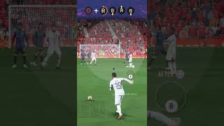 Spin Knuckle Trivelta Ball Free Kick Tutorial Fifa 22 fifa22 messi [upl. by Fin]