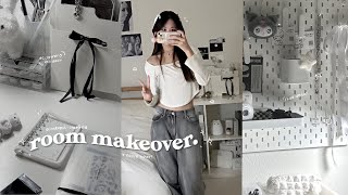 pinterest room makeover vlog 𐙚₊˚⋆ room tour ikea trip decorating aesthetic  cozy [upl. by Keiko]