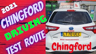 Chingford Test RoutePractical driving Test RouteChingford morning time test Route [upl. by Rodrique277]