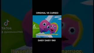 ORIGINAL VS CURSED DAISY DAISY 1961 daisydaisy [upl. by Aerdied]