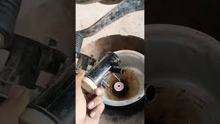 Honda cd 110 bs6 2022 model filter clean and pump check working or not honda hondacommunity pump [upl. by Arannahs]