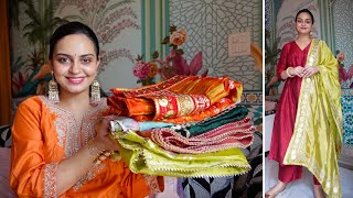 5 Must Have Dupattas  Amazon Designer dupatta Haul [upl. by Mandle]