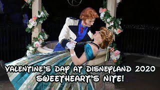 Valentines Day at Disneyland 2020  Sweethearts Nite [upl. by Yssak]