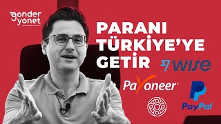 PARANI TÜRKİYE’YE GETİR MERCURY PAYPAL PAYONEER WISE HESAPLARI NASIL AÇILIR [upl. by Debo]