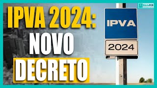 IPVAPcD decreto regulamenta isenção 2024 [upl. by Jola]