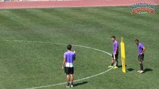 Soccer Conditioning Drills and Games with a Ball  Ben Paneccasio [upl. by Tarkany]