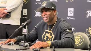 Deion “Coach Prime” Sanders postKansas State game press conference [upl. by Anirt308]