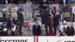 Part 2 FIGHT Flyers  Penguins  Season Series Game 5 [upl. by Ahsaeit276]