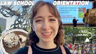 law school orientation vlog  starting school at boston university [upl. by Aidul]