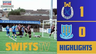 EXTENDED HIGHLIGHTS  Dungannon Swifts 10 Ballymena United  240825 [upl. by Alberic979]