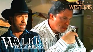 Walker Texas Ranger  Corrupt Parole Officer Sends Assassin After Walker  Wild Westerns [upl. by Schoof522]