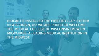 Biocartis installed the first Idylla™ system in Wisconsin US [upl. by Cissie]