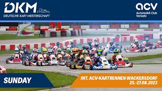 Deutsche KartMeisterschaft Wackersdorf 27082023 [upl. by Elleimac]