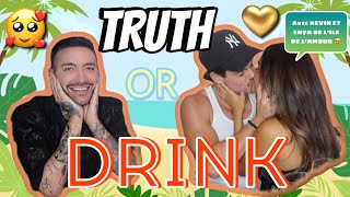 TRUTH OR DRINK avec ENYA et KEVIN DE LÎLE DE LAMOUR🌴 ILS ONT VRAIMENT TROUVÉ L’AMOUR 🥹💕 [upl. by Laro]