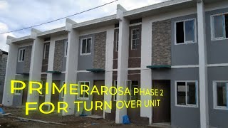 SHDC  PRIMERAROSA PHASE 2 FOR TURN OVER UNIT NA shdc primerarosa housing [upl. by Dronski]