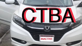 HOW TO DISABLE CTBA HONDA VEZEL [upl. by Uke]