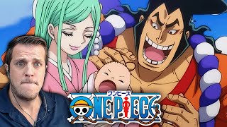 The 1 Samurai in the Land of Wano Kozuki Oden  One Piece Anime Reaction [upl. by Eartnoed]