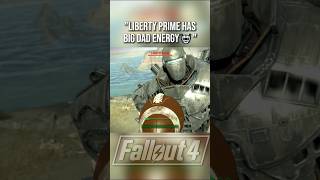 Fallout 4 Defeating Liberty Prime 🤖 for real this time💀 [upl. by Ahsrat]