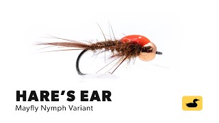 Hares Ear  Fly Tying Tutorial [upl. by Elwee]