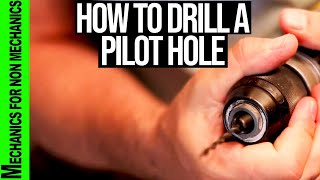 How to Drill a Pilot Hole [upl. by Annovad203]