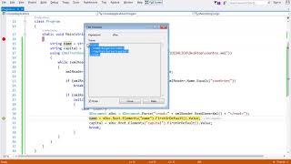 Read a XML File C Reading XML with XmlReader Parse an XML file read Data from Xml file in c [upl. by Yvan]