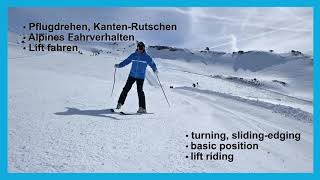 Skischule Bad Gastein  Könnensstufe 4  Ability Level 4 [upl. by Sira]