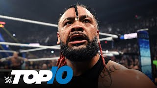 Top 10 Friday Night SmackDown moments WWE Top 10 June 21 2024 [upl. by Euqinim]