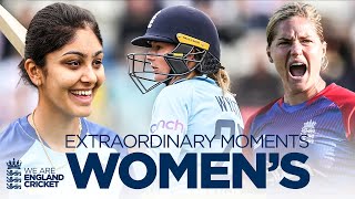 🙌 Incredible Womens Top 10 Moments  Deols Catch Dunkleys Chase Wyatts Six amp More [upl. by Nalat]