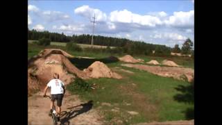 Dirt jump trails in Latvia [upl. by Dannel]