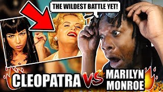 Cleopatra vs Marilyn Monroe Epic Rap Battles of History REACTION [upl. by Eittam]