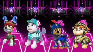 TRACKY 🆚 EVERAST 🆚 CHASE 🆚 RUBBLE TILES HOP EMD RUCH GAME 🎮🎯trending pawpatrol viralvideo [upl. by Collin195]