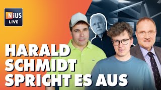 Harald Schmidt Menschen wollen „Koalition aus AfD und CDU“  NIUS Live am 03 September 2024 [upl. by Wunder117]