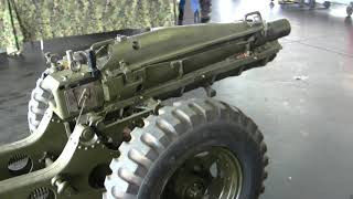 WWII US M116 75mm Pack Howitzer detail walk around video [upl. by Ojaras]